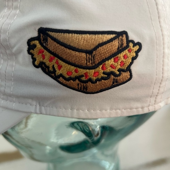 Stitch Masters Pimento cheese sandwich golf hat - Picture 3 of 7